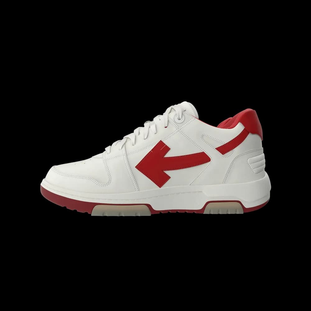 Sports Sneakers Off White & Red — image 1 of 4