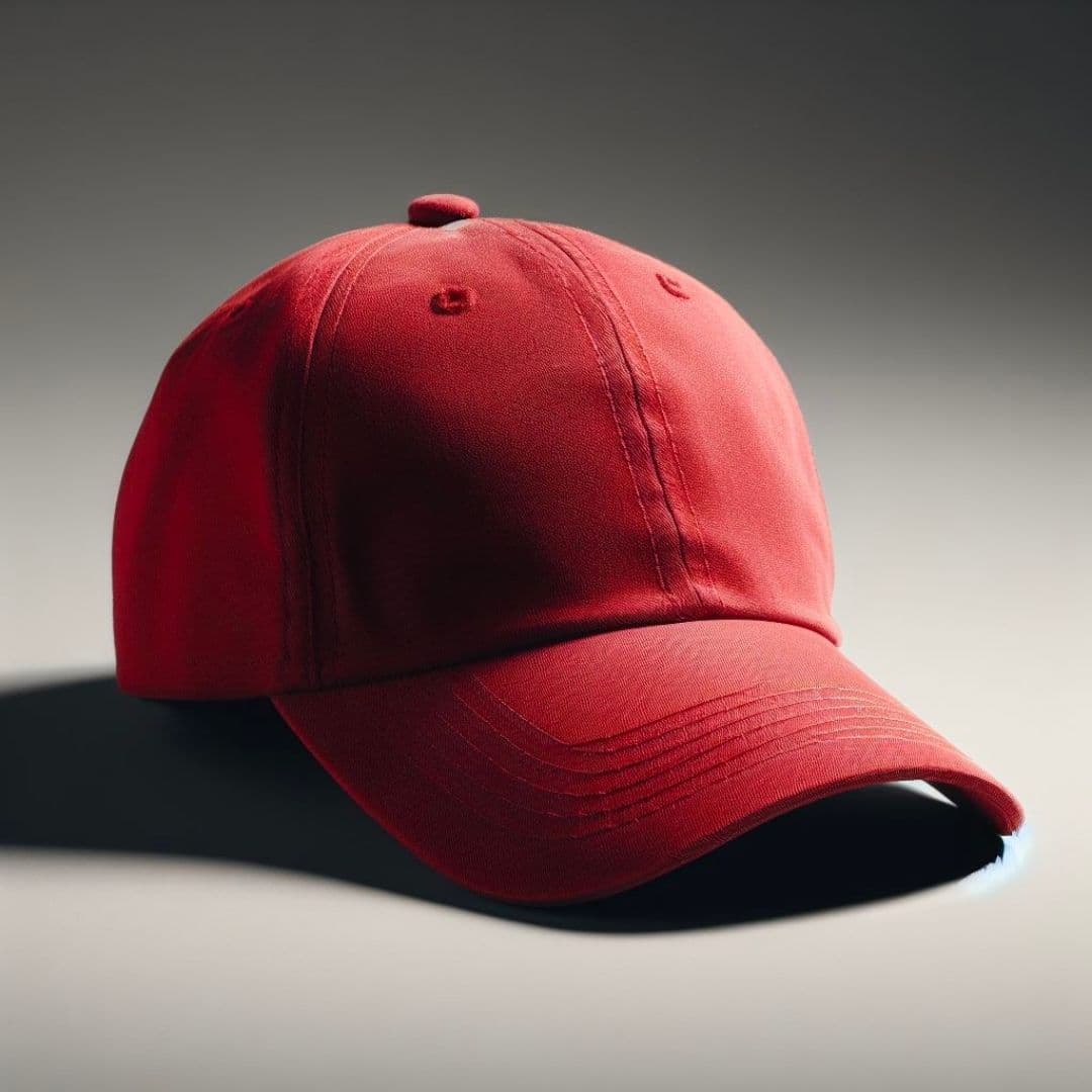 Classic Red Baseball Cap — image 1 of 3
