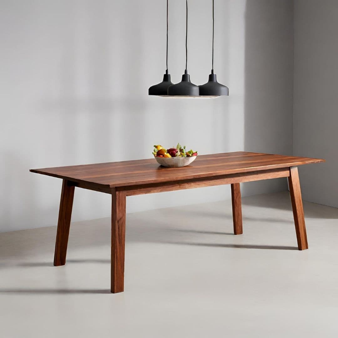 Elegant Solid Wood Dining Table — image 1 of 3