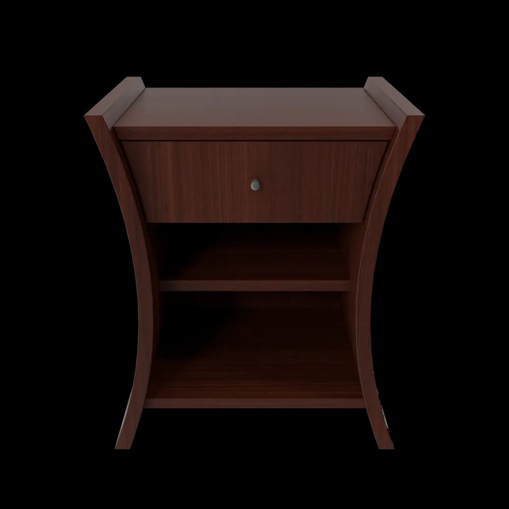 Bedside Table African Cherry — image 1 of 3