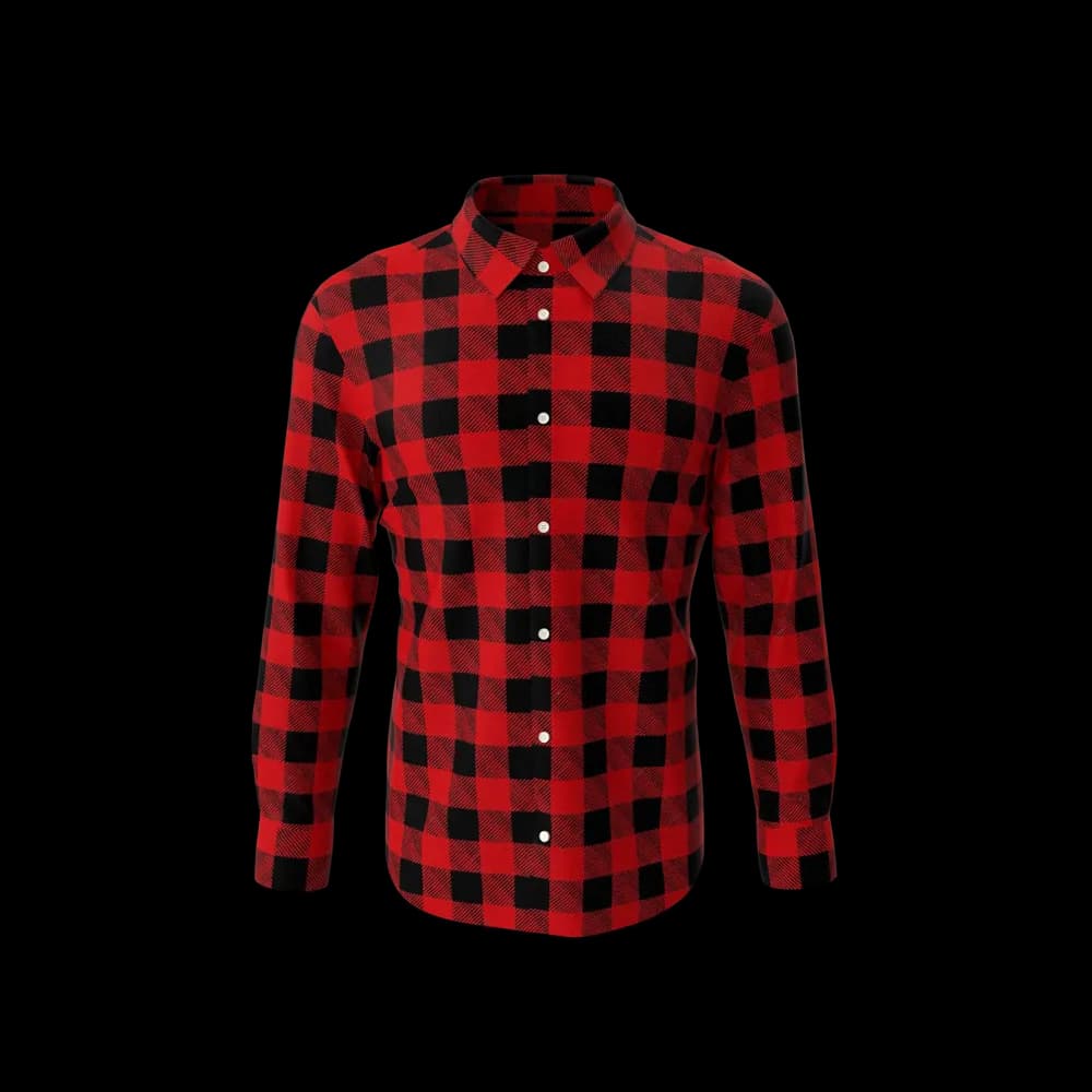 Man Plaid Shirt — image 1 of 3