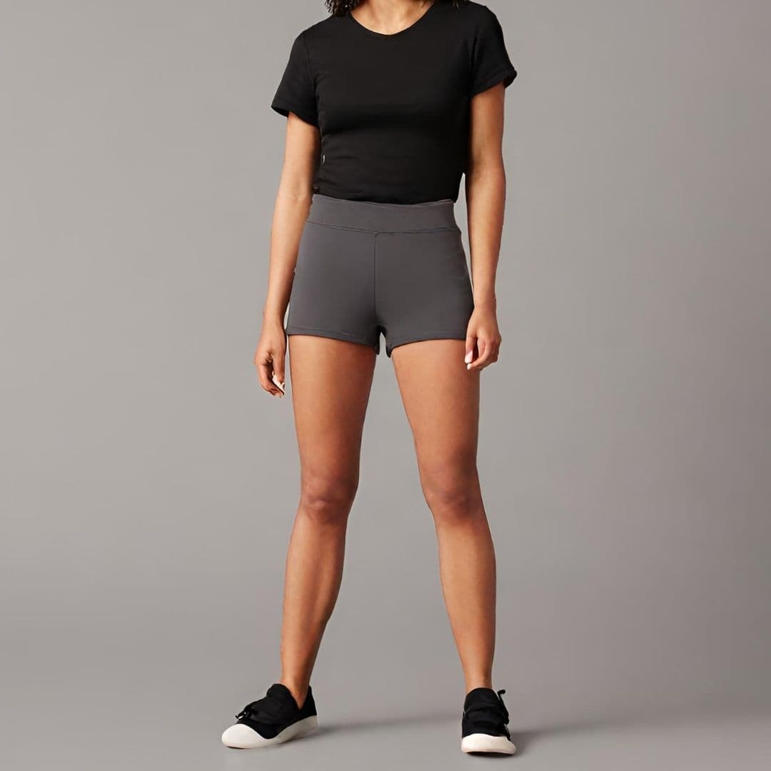 Classic High-Waisted Athletic Shorts — image 1 of 2