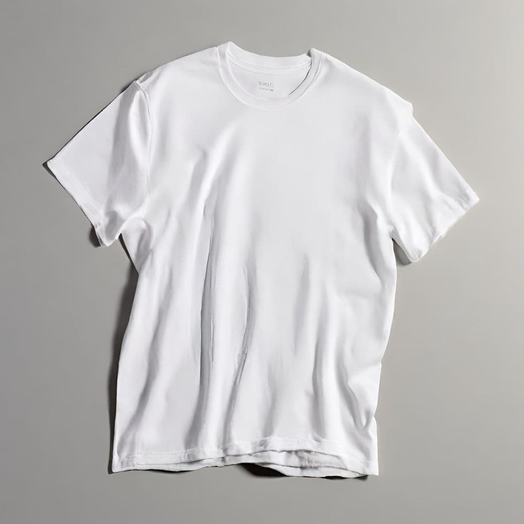 Classic White Tee - Timeless Style and Comfort — image 1 of 2